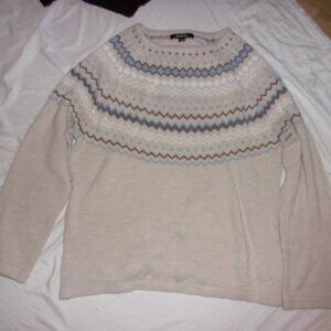 size extra large soft casual dress shirt sweater tan